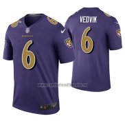 Camiseta NFL Legend Baltimore Ravens Kaare Vedvik Violeta Color Rush