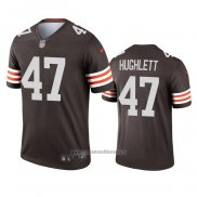 Camiseta NFL Legend Cleveland Browns Charley Hughlett 2020 Marron