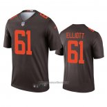 Camiseta NFL Legend Cleveland Browns Jordan Elliott Alterno Marron