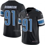 Camiseta NFL Legend Detroit Lions Robinson Negro