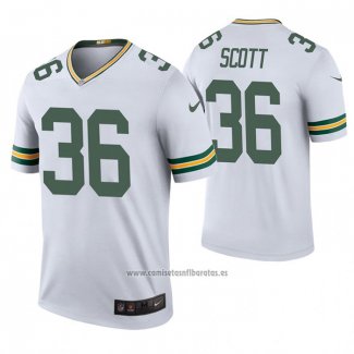 Camiseta NFL Legend Green Bay Packers 36 Vernon Scott 2020 Blanco Color Rush