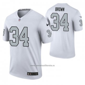 Camiseta NFL Legend Las Vegas Raiders Mack Brown Color Rush Blanco