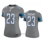 Camiseta NFL Legend Mujer Detroit Lions Desmond Trufant Gris Color Rush