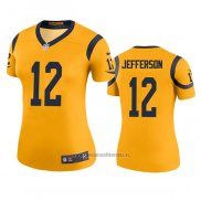 Camiseta NFL Legend Mujer Los Angeles Rams Van Jefferson Oro