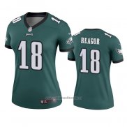 Camiseta NFL Legend Mujer Philadelphia Eagles Jalen Reagor Verde