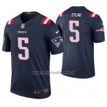 Camiseta NFL Legend New England Patriots Danny Etling Azul Color Rush