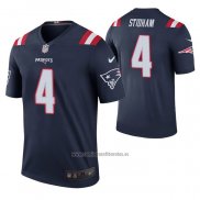 Camiseta NFL Legend New England Patriots Legend Jarrett Stidham Color Rush Azul