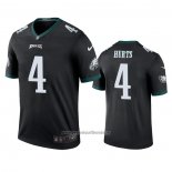 Camiseta NFL Legend Philadelphia Eagles Jalen Hurts Negro Color Rush