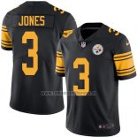Camiseta NFL Legend Pittsburgh Steelers Jones Negro2