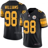 Camiseta NFL Legend Pittsburgh Steelers Williams Negro