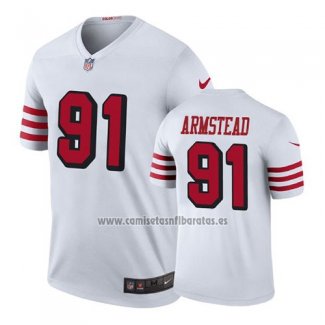 Camiseta NFL Legend San Francisco 49ers Arik Armstead Blanco Color Rush