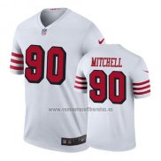 Camiseta NFL Legend San Francisco 49ers Earl Mitchell Blanco Color Rush