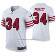 Camiseta NFL Legend San Francisco 49ers Jason Verrett Blanco Color Rush