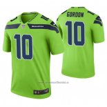 Camiseta NFL Legend Seattle Seahawks Josh Gordon Color Rush Verde