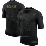 Camiseta NFL Limited Arizona Cardinals Tillman 2020 Salute To Service Negro