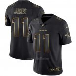 Camiseta NFL Limited Atlanta Falcons Jones Vapor Untouchable Negro