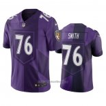 Camiseta NFL Limited Baltimore Ravens Andre Smith Ciudad Edition Violeta