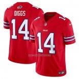 Camiseta NFL Limited Buffalo Bills Stefon Diggs Vapor F.U.S.E. Rojo