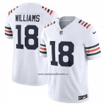 Camiseta NFL Limited Chicago Bears Caleb Williams Vapor F.U.S.E. Blanco1