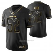 Camiseta NFL Limited Chicago Bears Khalil Mack Golden Edition Negro