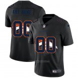 Camiseta NFL Limited Denver Broncos 2 Personalizada Logo Dual Overlap Negro