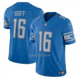 Camiseta NFL Limited Detroit Lions Jared Goff Vapor F.U.S.E. Azul