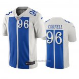 Camiseta NFL Limited Detroit Lions Jashon Cornell Ciudad Edition Blanco Azul