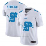 Camiseta NFL Limited Detroit Lions Stafford Logo Dual Overlap Blanco