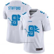 Camiseta NFL Limited Detroit Lions Stafford Logo Dual Overlap Blanco