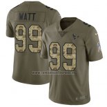 Camiseta NFL Limited Houston Texans 99 J.j. Watt Stitched 2017 Salute To Service