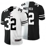 Camiseta NFL Limited Kansas City Chiefs Mathieu Black White Split