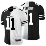 Camiseta NFL Limited Las Vegas Raiders Ruggs III Black White Split
