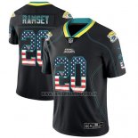 Camiseta NFL Limited Los Angeles Rams Jalen Jaguars Negro 2018 USA Flag Fashion Color Rush