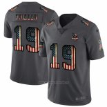 Camiseta NFL Limited Minnesota Vikings Thielen Retro Flag Negro