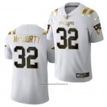 Camiseta NFL Limited New England Patriots Devin Mccourty Golden Edition 2020 Blanco