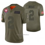 Camiseta NFL Limited New York Giants Aldrick Rosas 2019 Salute To Service Verde