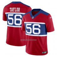 Camiseta NFL Limited New York Giants Lawrence Taylor Alterno Vapor F.U.S.E. Retired Rojo