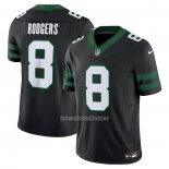 Camiseta NFL Limited New York Jets Aaron Rodgers Alterno Vapor F.U.S.E. Legacy Negro