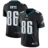 Camiseta NFL Limited Nino Philadelphia Eagles 86 Zach Ertz Negro Alternate Stitched Vapor Untouchable