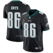 Camiseta NFL Limited Nino Philadelphia Eagles 86 Zach Ertz Negro Alternate Stitched Vapor Untouchable