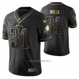 Camiseta NFL Limited Philadelphia Eagles Jalen Mills Golden Edition Negro
