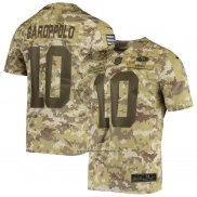 Camiseta NFL Limited San Francisco 49ers Jimmy Garoppolo Salute To Service Camuflaje