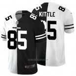 Camiseta NFL Limited San Francisco 49ers Kittle White Black Split