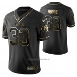 Camiseta NFL Limited San Francisco 49ers Tarvarius Moore Golden Edition Negro