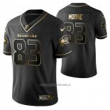 Camiseta NFL Limited Seattle Seahawks David Moore Golden Edition Negro