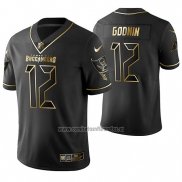 Camiseta NFL Limited Tampa Bay Buccaneers Chris Godwin Golden Edition Negro