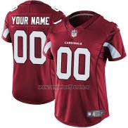 Camiseta NFL Mujer Arizona Cardinals Personalizada Rojo