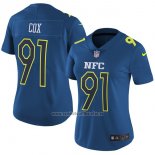 Camiseta NFL Mujer Pro Bowl NFC Cox 2017 Azul