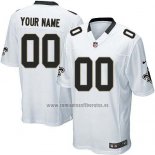 Camiseta NFL Nino New Orleans Saints Personalizada Blanco