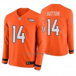 Camiseta NFL Therma Manga Larga Denver Broncos Courtland Sutton Naranja
